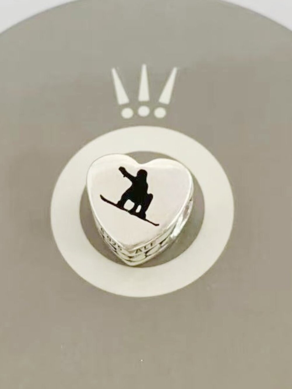 Pandora Jewelry | Pandora Banff Skiing Charm Canada Banff Travel Heart Bead